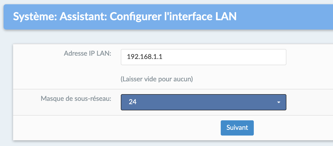 DynFi Firewall configuration de l'interface WAN - DynFi Firewall l'alternative pfSense & OPNsense